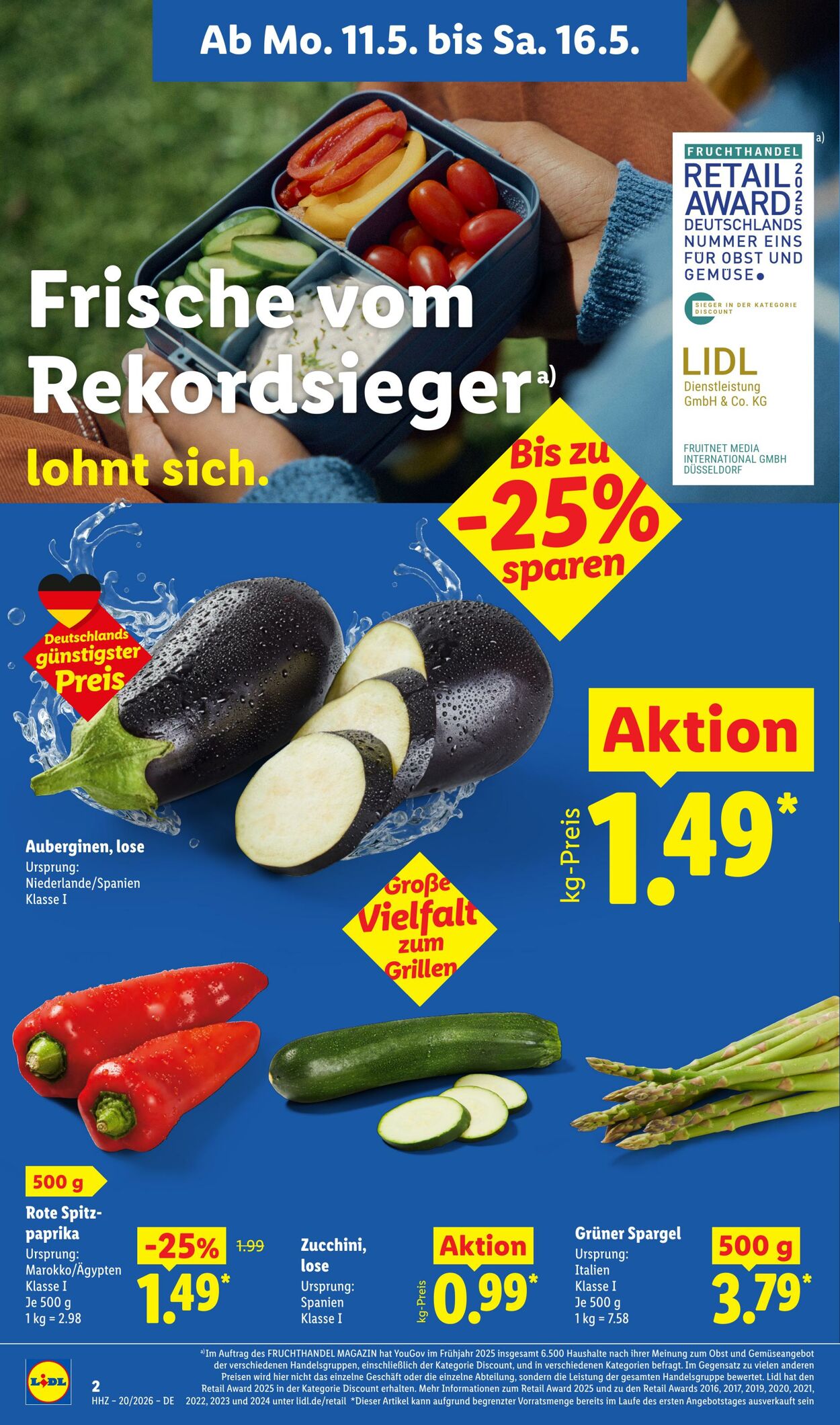 Prospekt Lidl 11.05.2026 - 16.05.2026