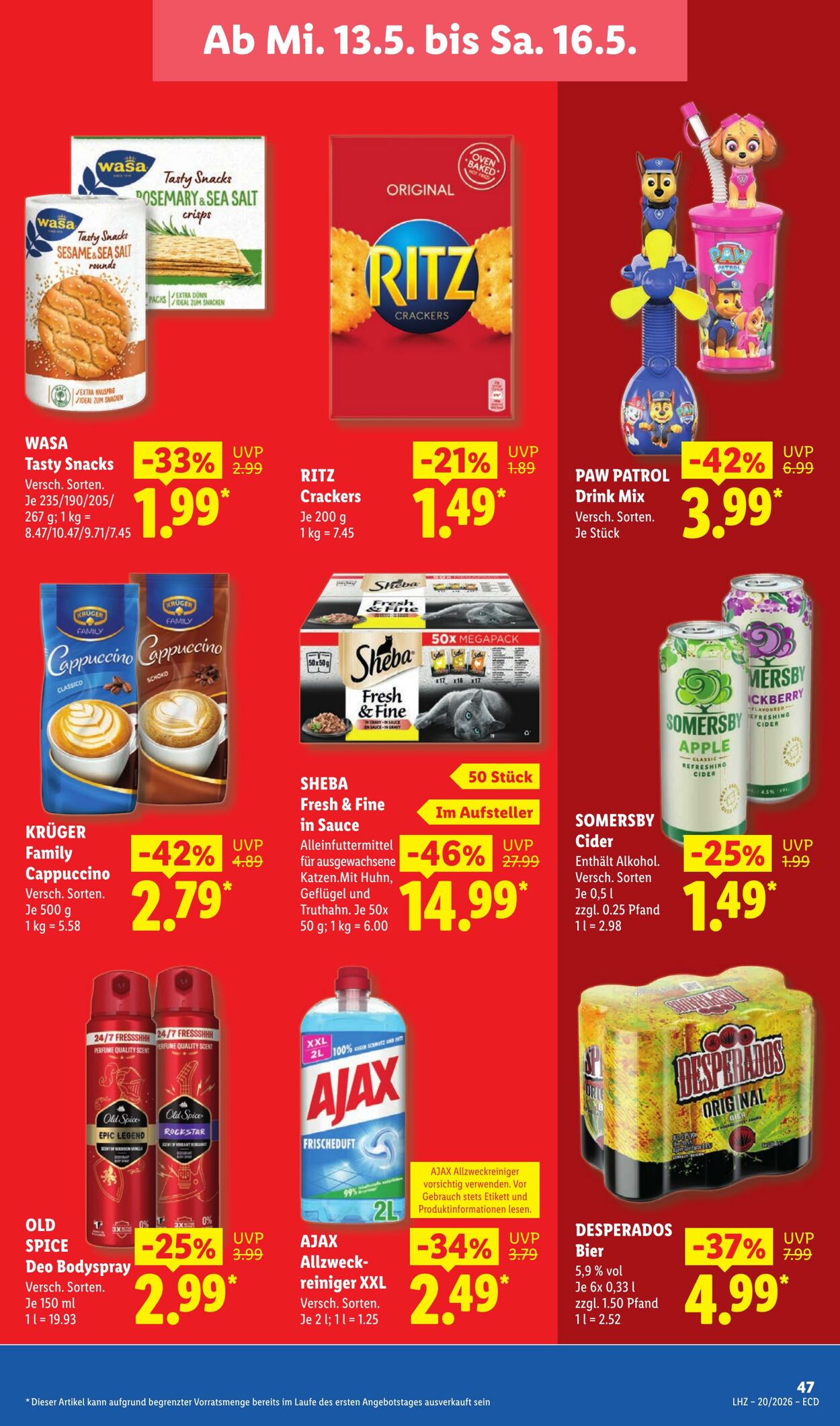 Prospekt Lidl 11.05.2026 - 16.05.2026