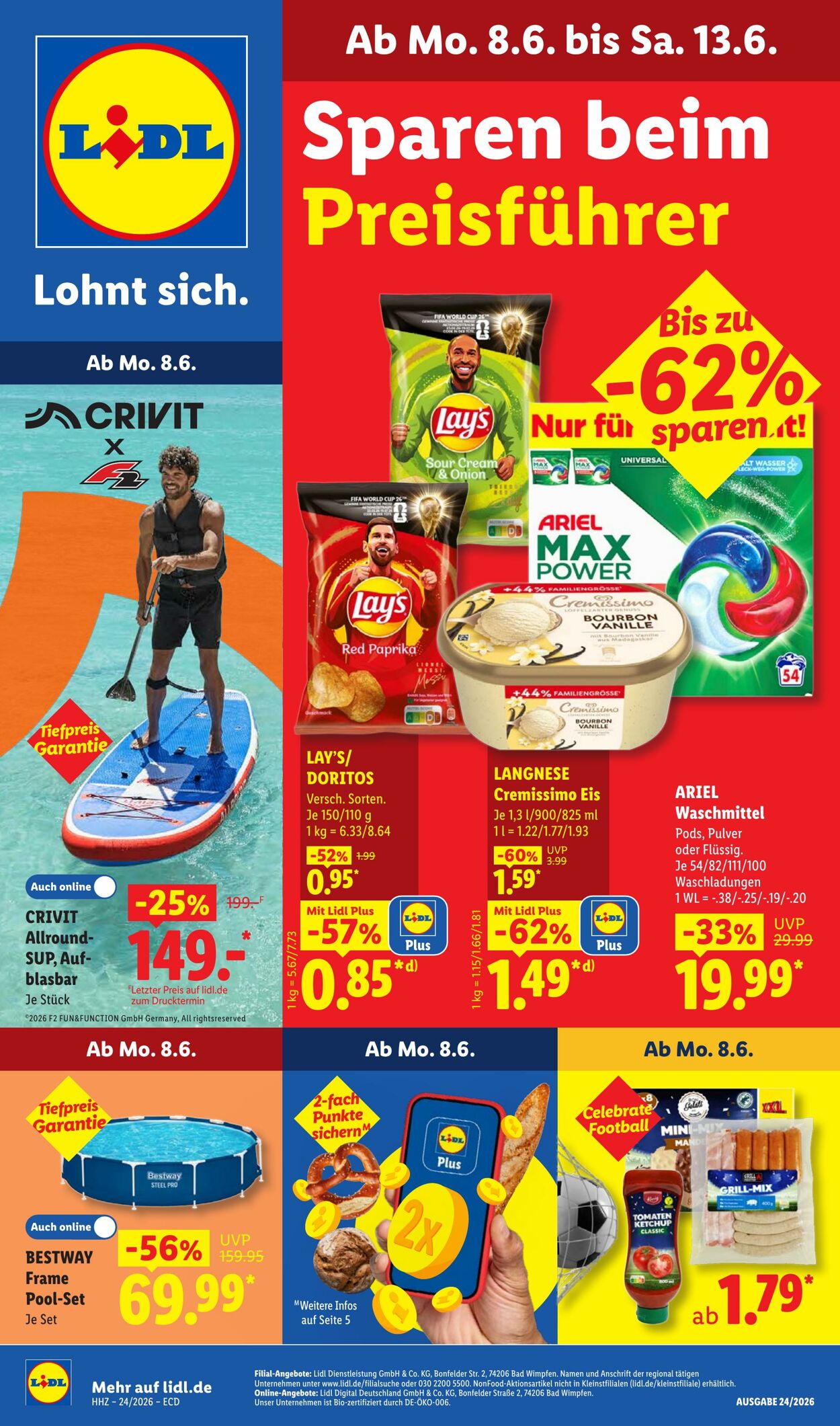 Prospekt Lidl 08.06.2026 - 13.06.2026