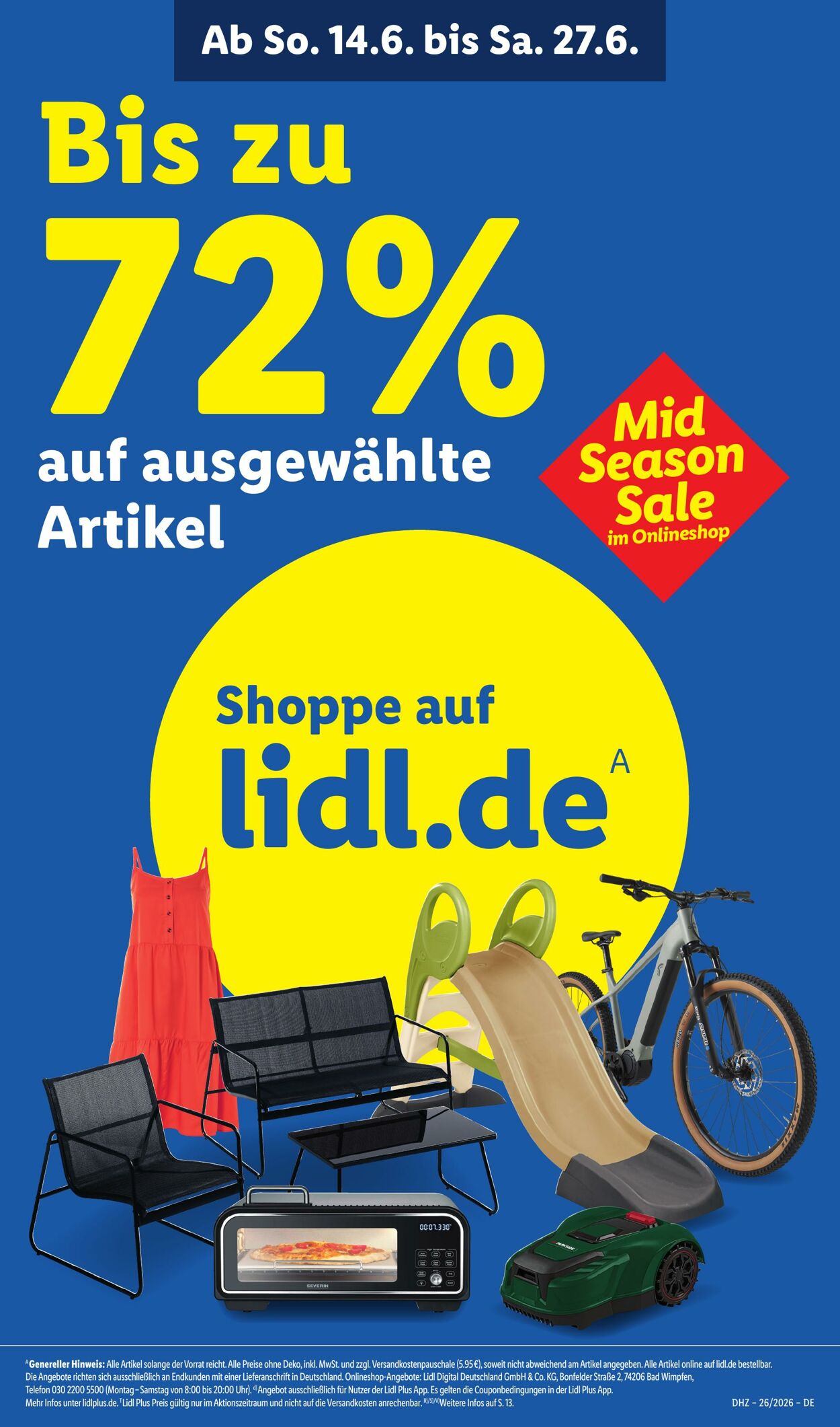 Prospekt Lidl 22.06.2026 - 27.06.2026