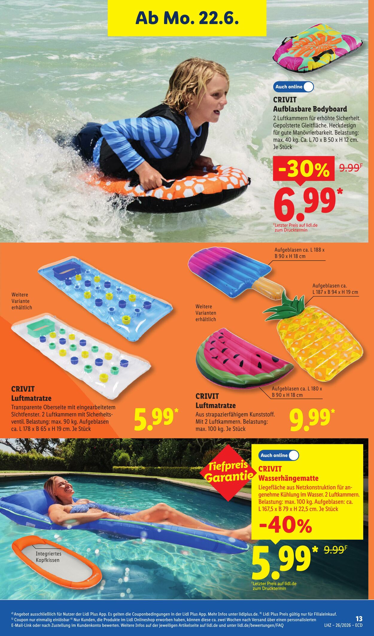Prospekt Lidl 22.06.2026 - 27.06.2026
