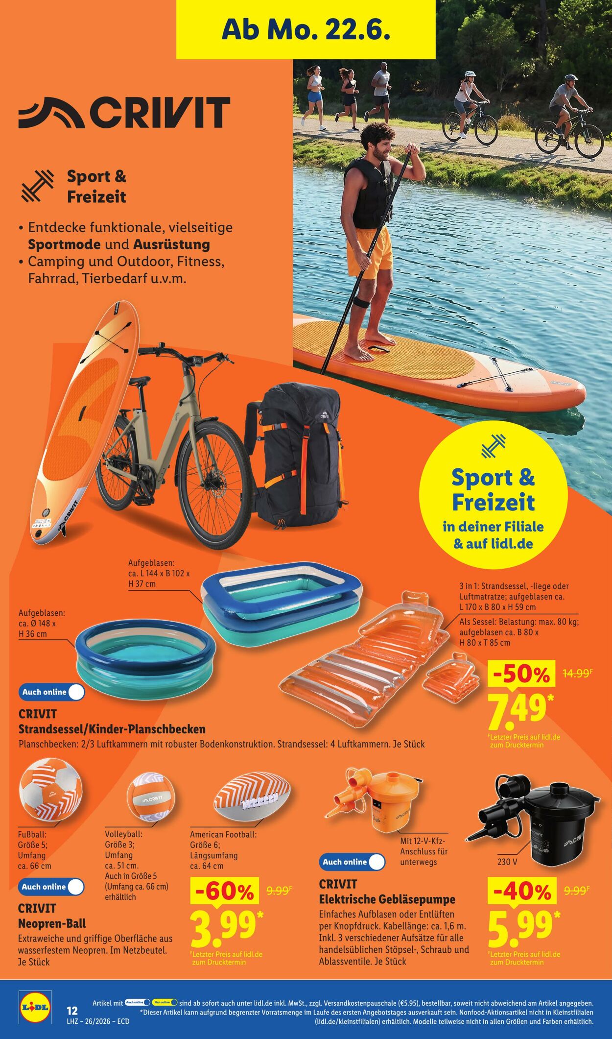 Prospekt Lidl 22.06.2026 - 27.06.2026