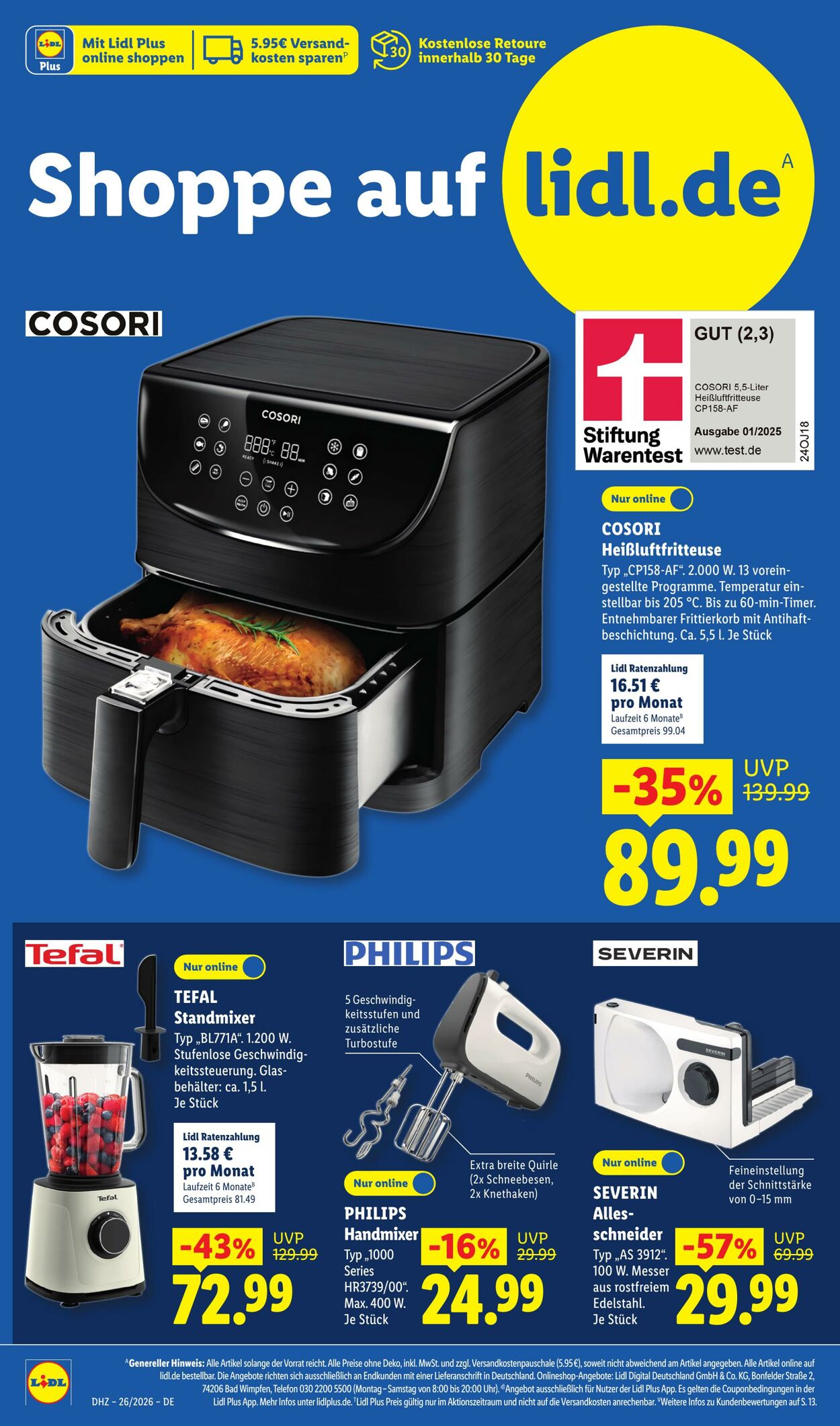 Prospekt Lidl 22.06.2026 - 27.06.2026