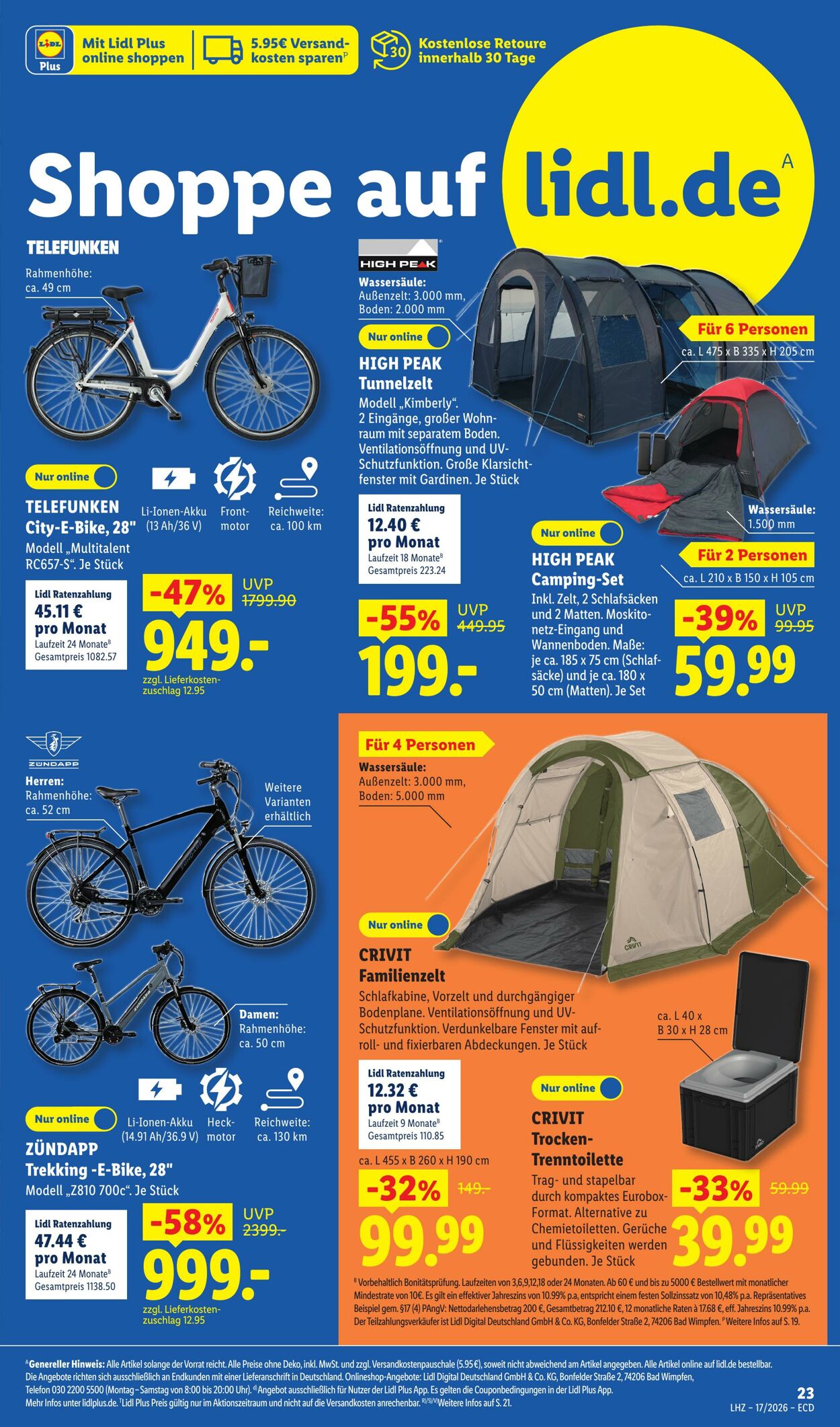 Prospekt Lidl 20.04.2026 - 25.04.2026