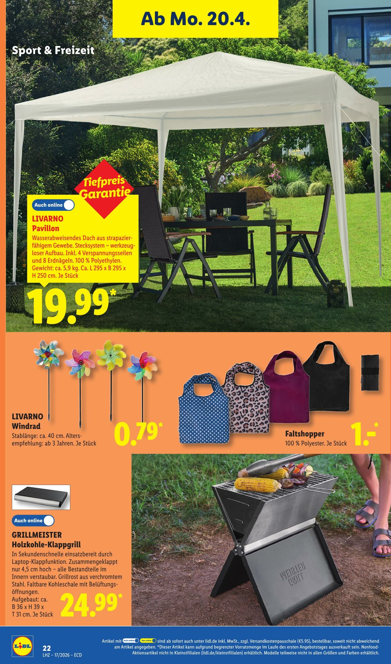 Prospekt Lidl 20.04.2026 - 25.04.2026