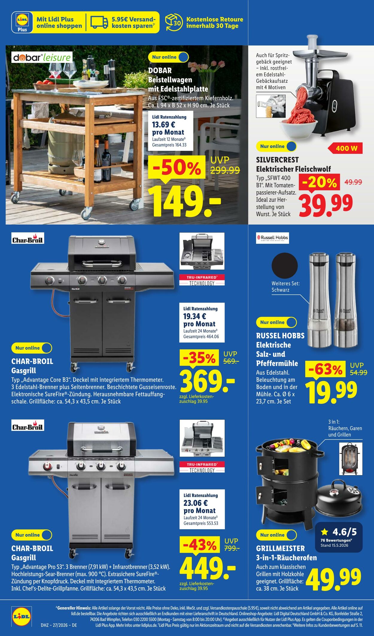 Prospekt Lidl 29.06.2026 - 04.07.2026