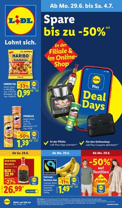 Prospekt Lidl 29.06.2026 - 04.07.2026