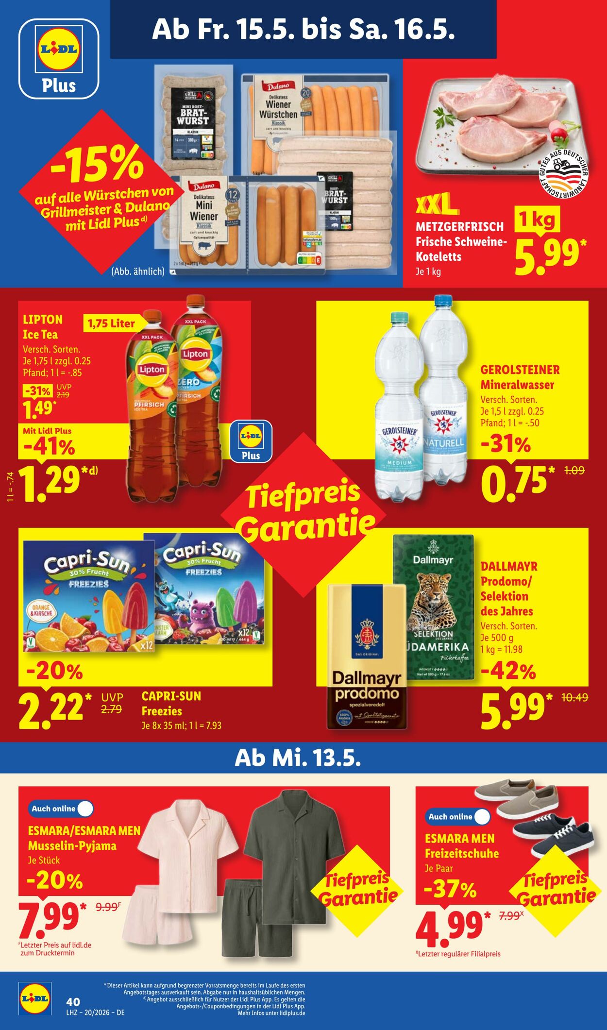 Prospekt Lidl 11.05.2026 - 16.05.2026