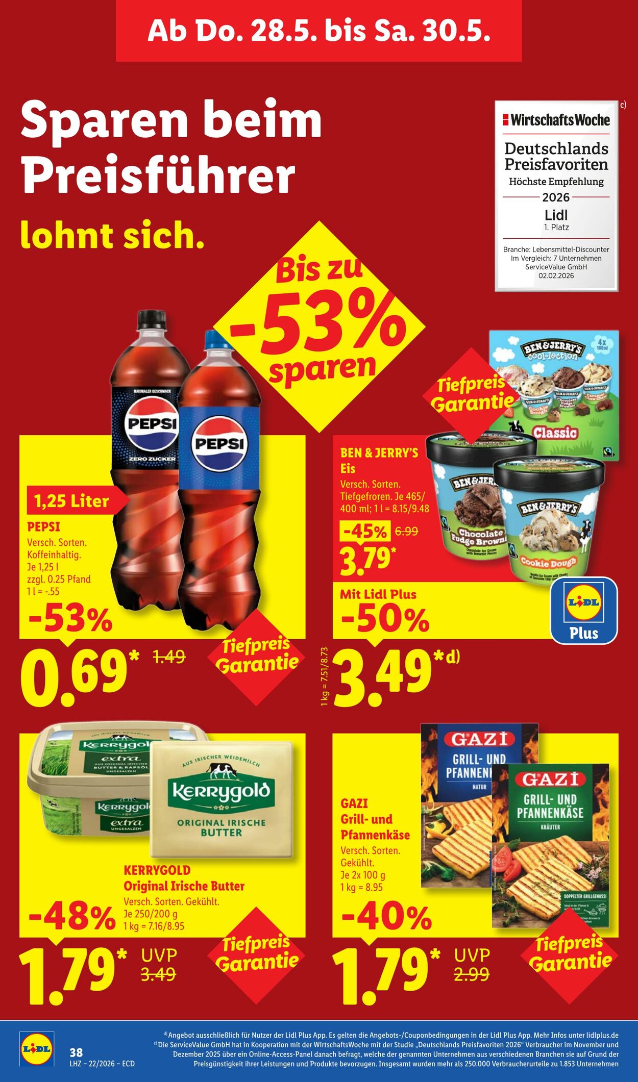 Prospekt Lidl 26.05.2026 - 30.05.2026