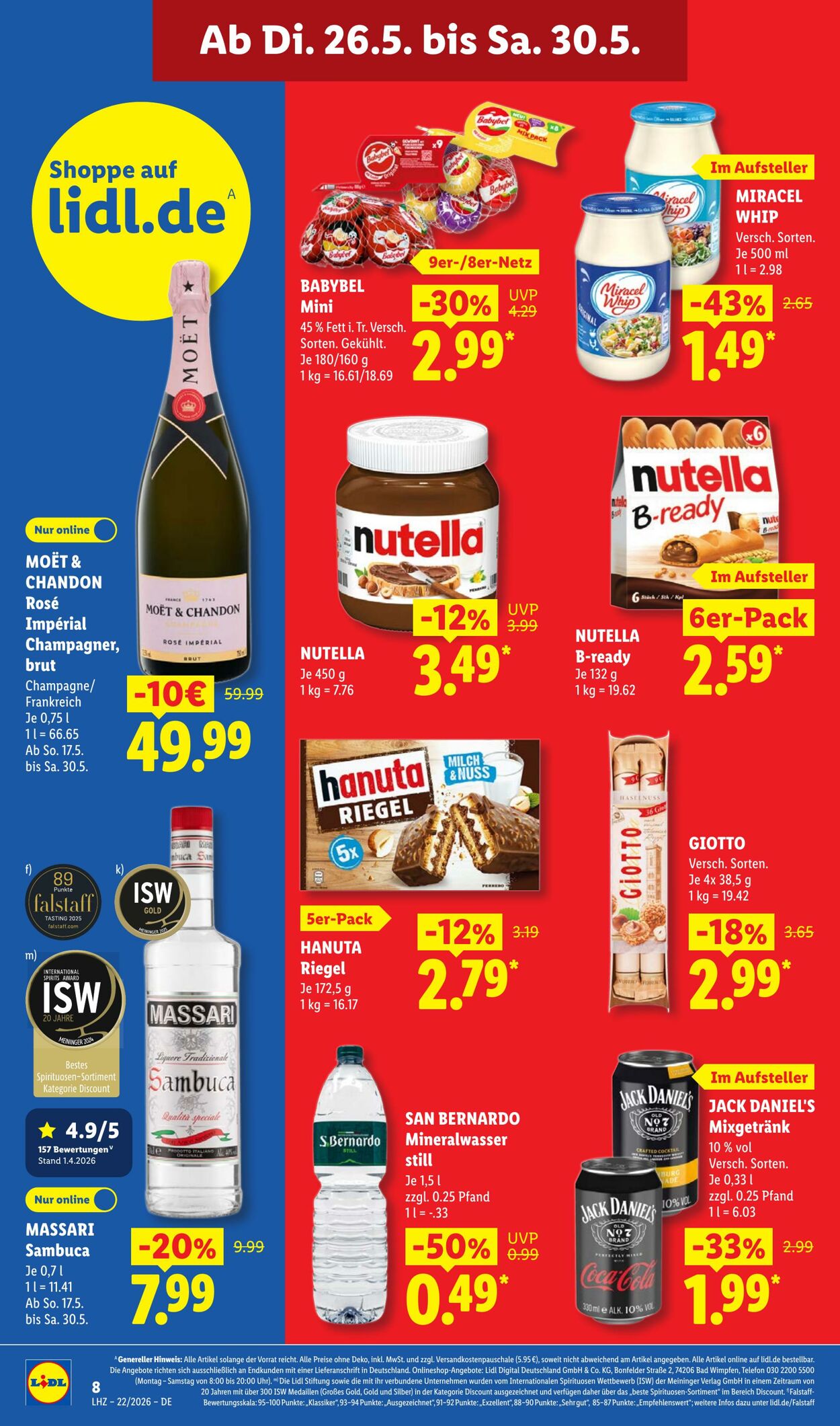 Prospekt Lidl 26.05.2026 - 30.05.2026
