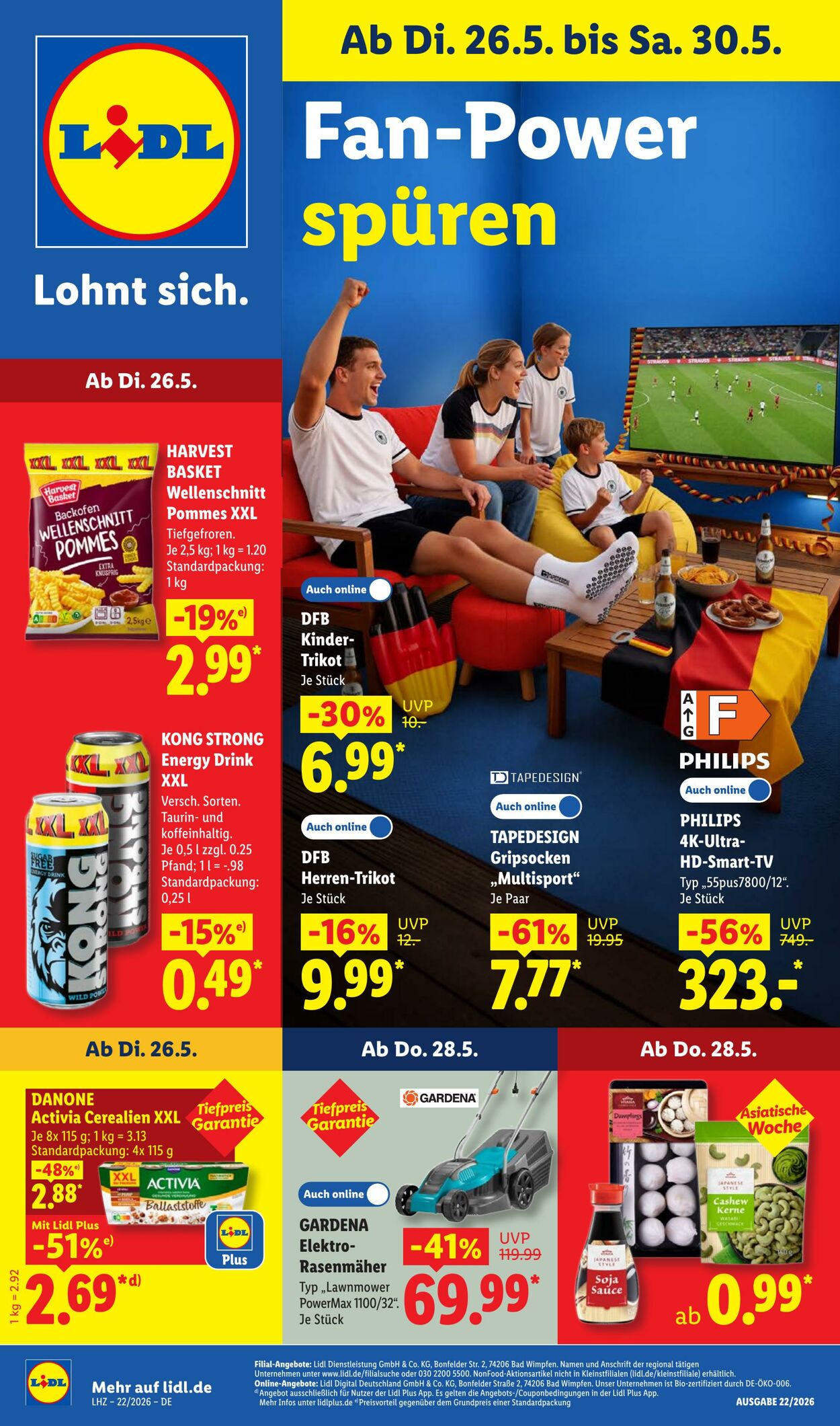 Prospekt Lidl - Aktionsprospekt 26 Mai, 2026 - 30 Mai, 2026