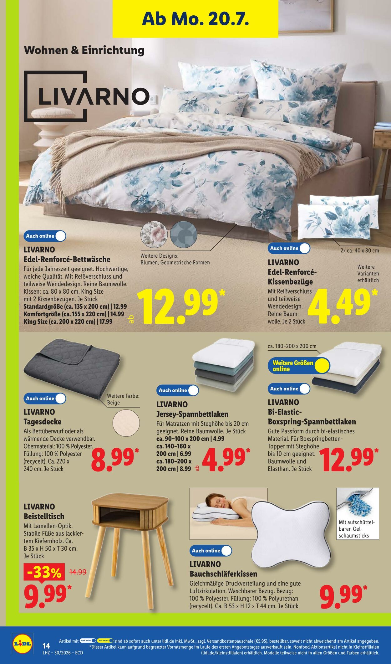 Prospekt Lidl 20.07.2026 - 25.07.2026