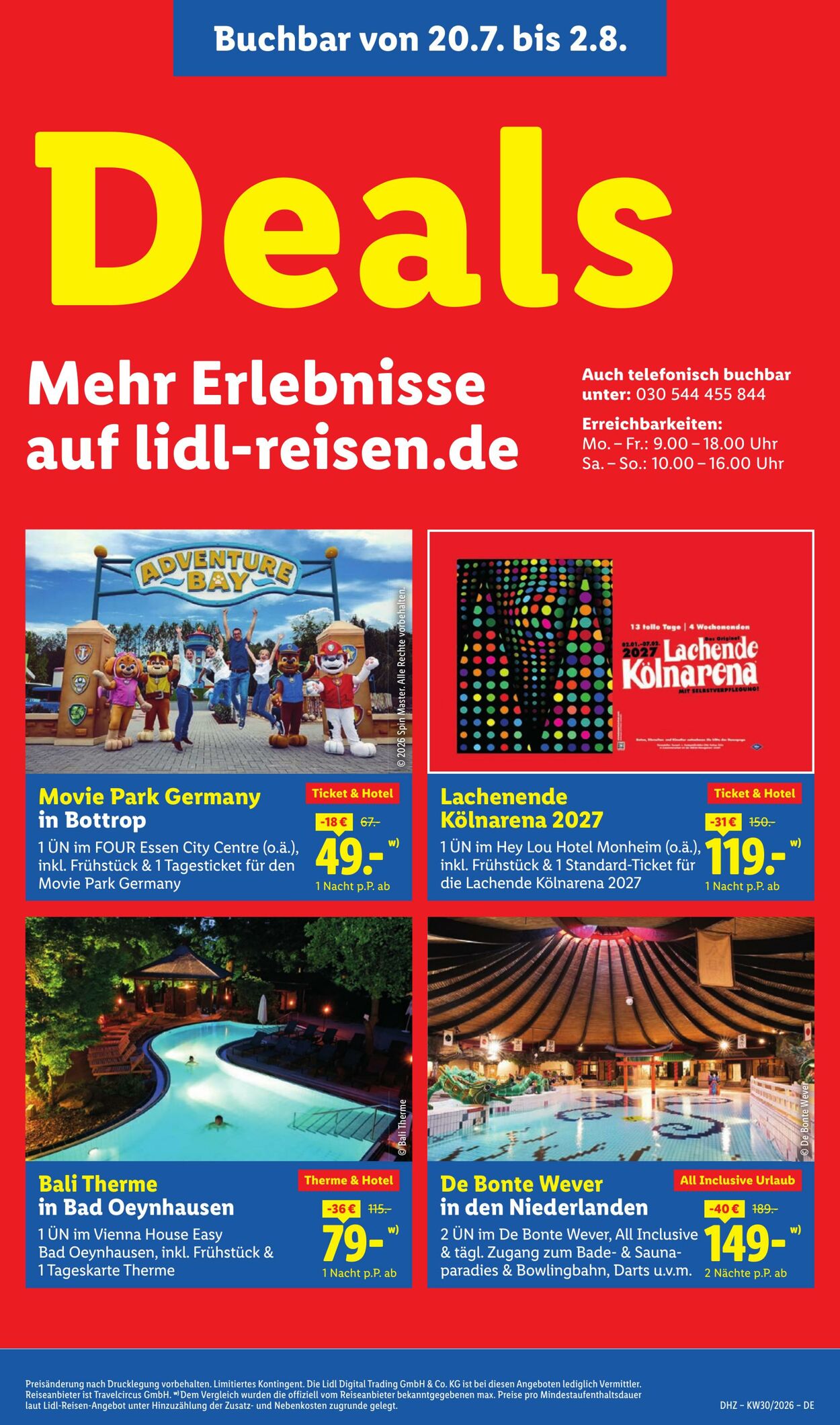 Prospekt Lidl 20.07.2026 - 25.07.2026