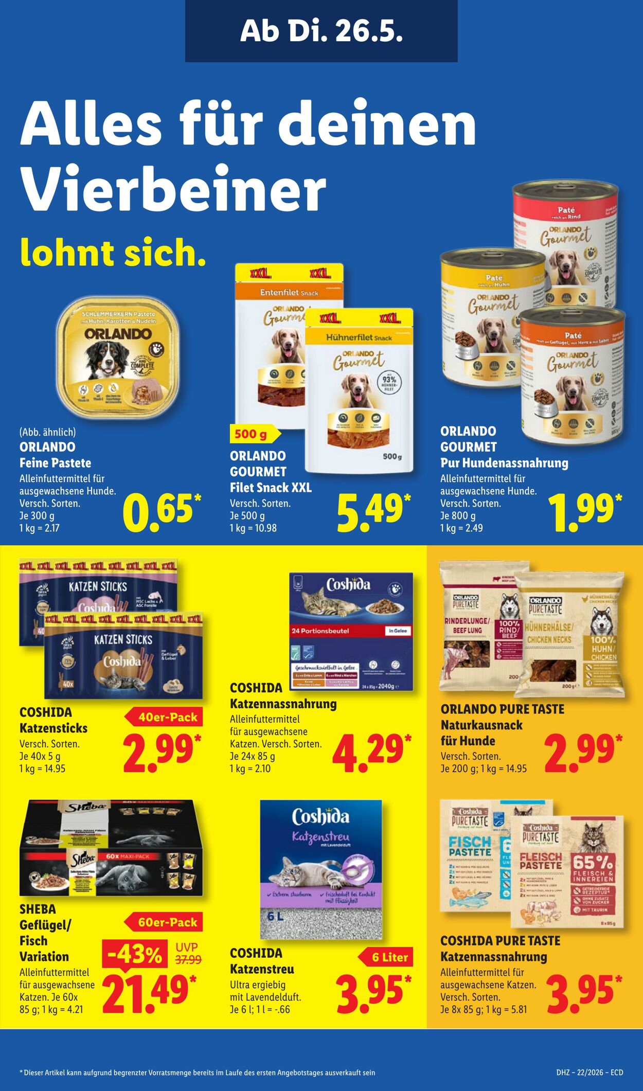 Prospekt Lidl 26.05.2026 - 30.05.2026