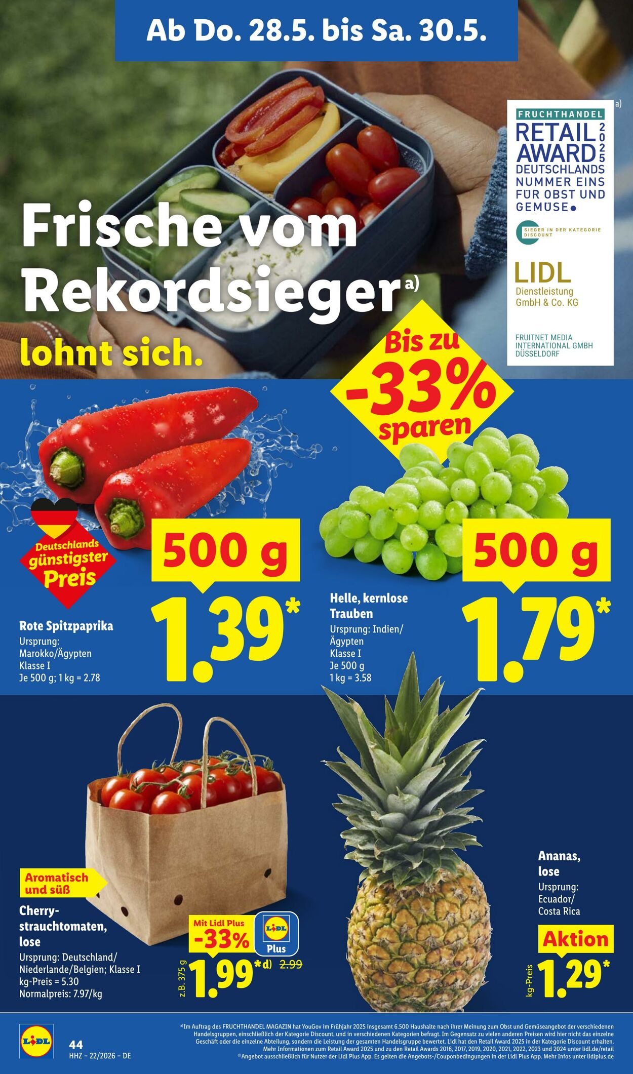 Prospekt Lidl 26.05.2026 - 30.05.2026