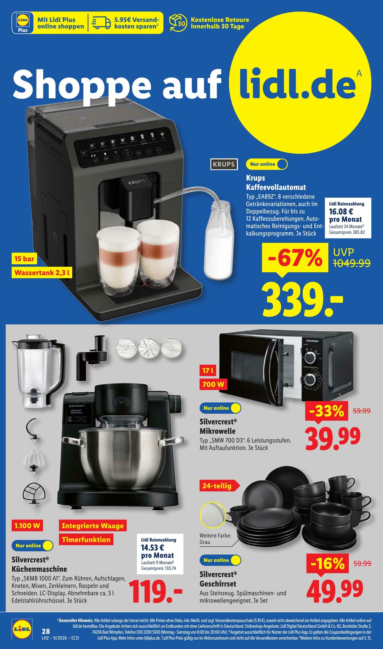 Prospekt Lidl 23.02.2026 - 28.02.2026