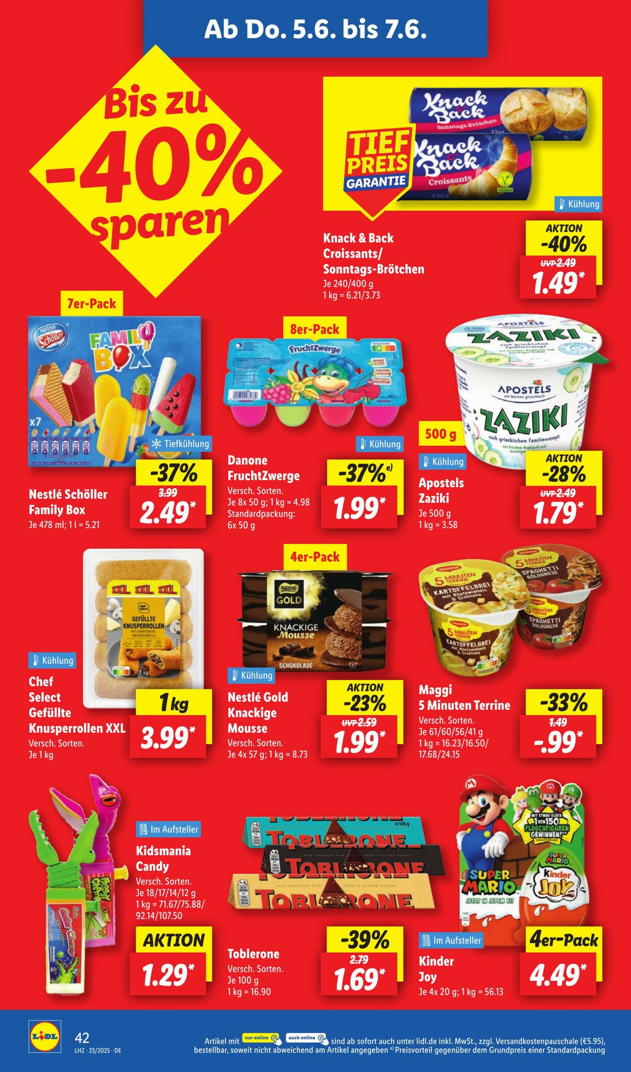 Prospekt Lidl 02.06.2025 - 07.06.2025