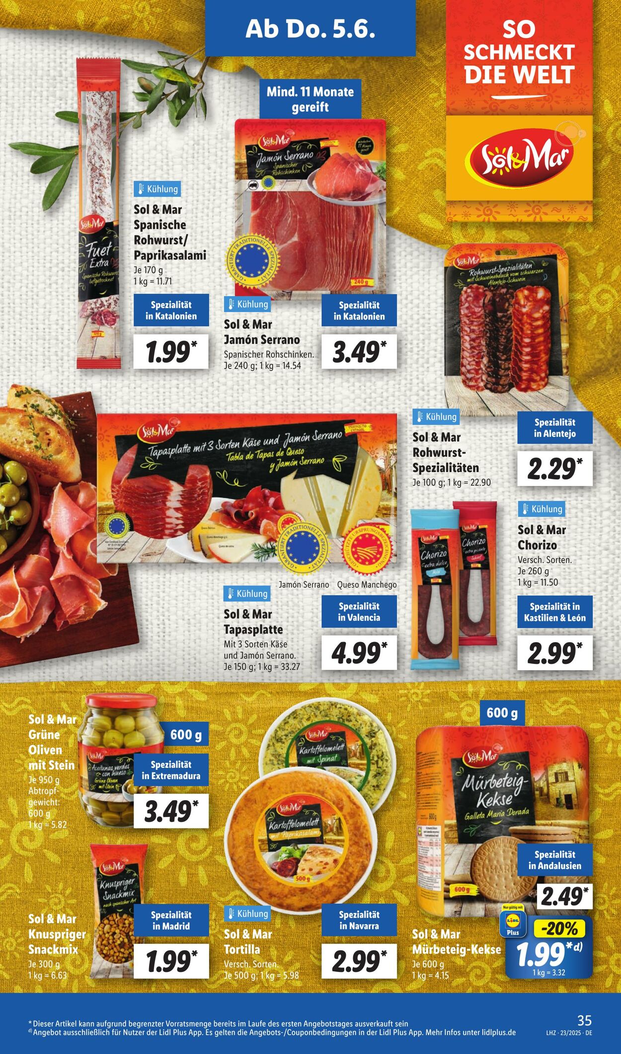 Prospekt Lidl 02.06.2025 - 07.06.2025