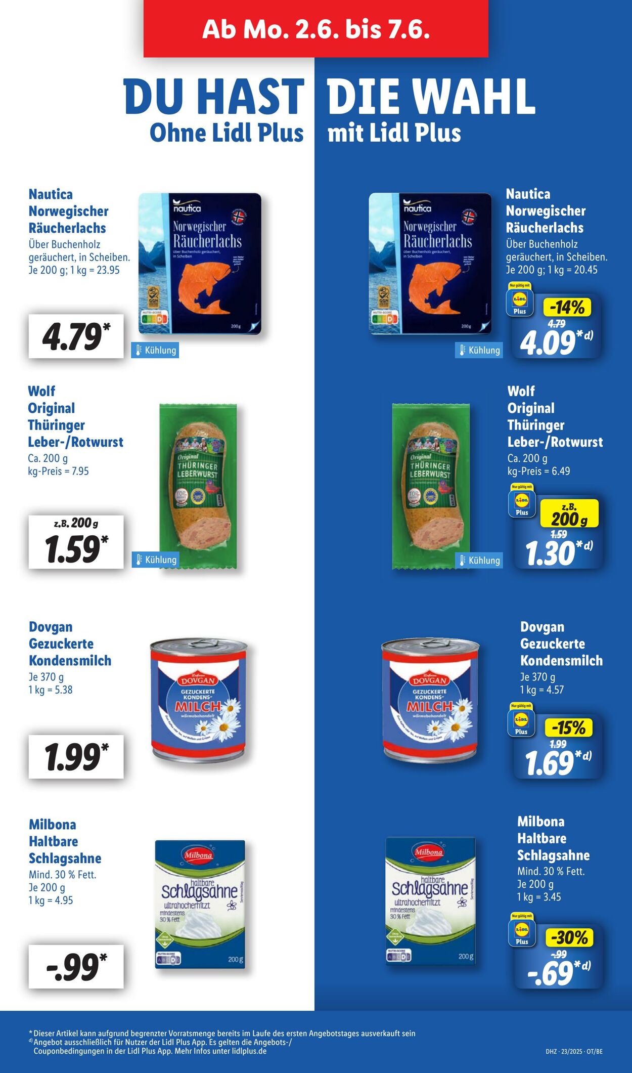 Prospekt Lidl 02.06.2025 - 07.06.2025