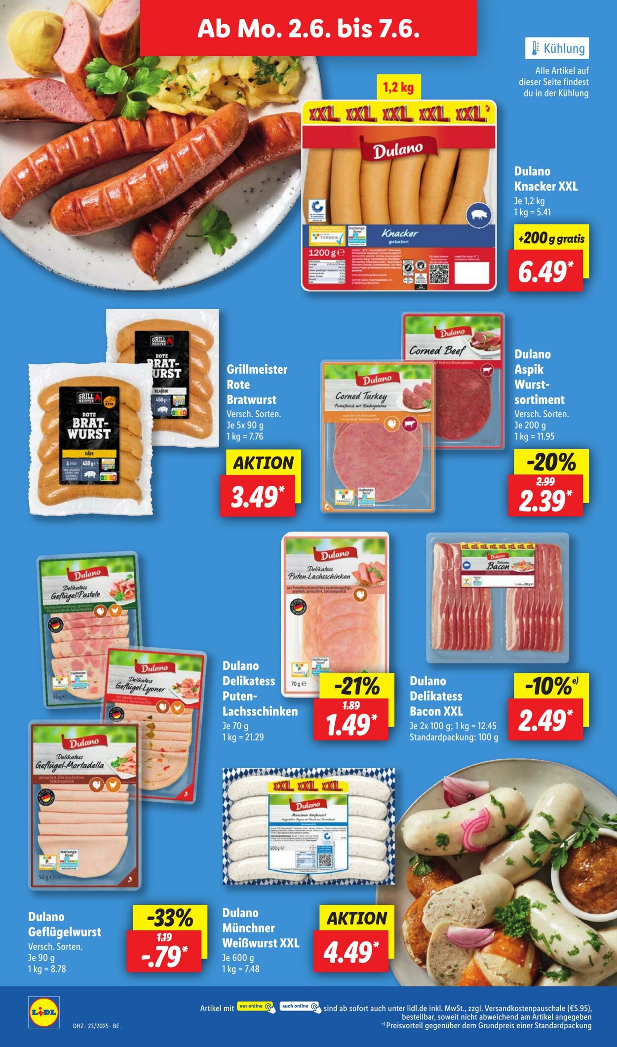 Prospekt Lidl 02.06.2025 - 07.06.2025