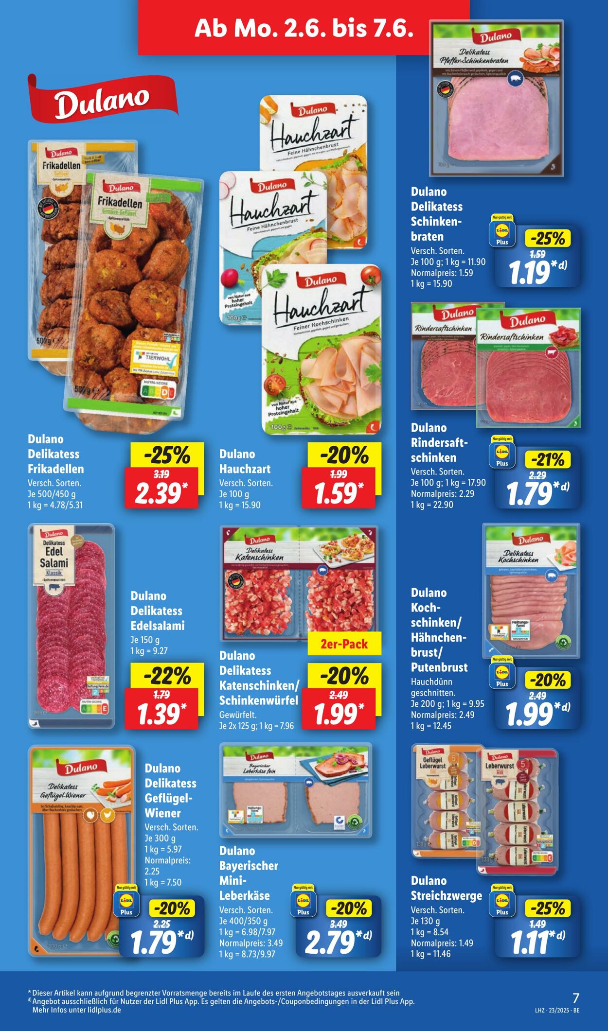 Prospekt Lidl 02.06.2025 - 07.06.2025