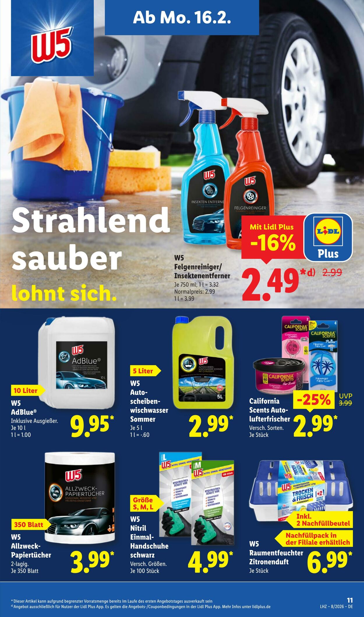 Prospekt Lidl 16.02.2026 - 21.02.2026