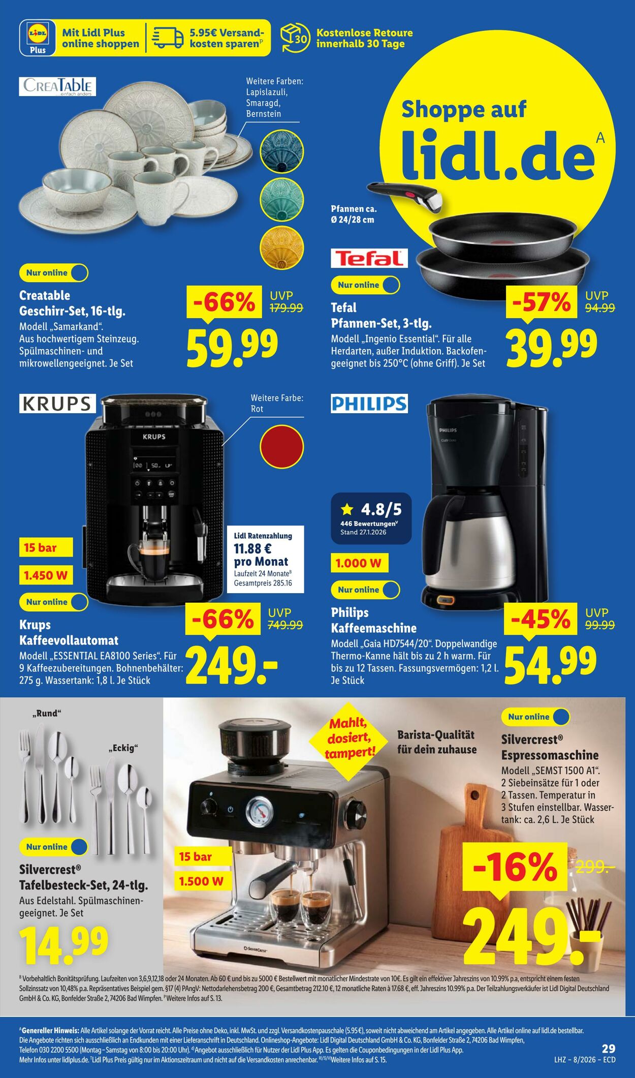 Prospekt Lidl 16.02.2026 - 21.02.2026