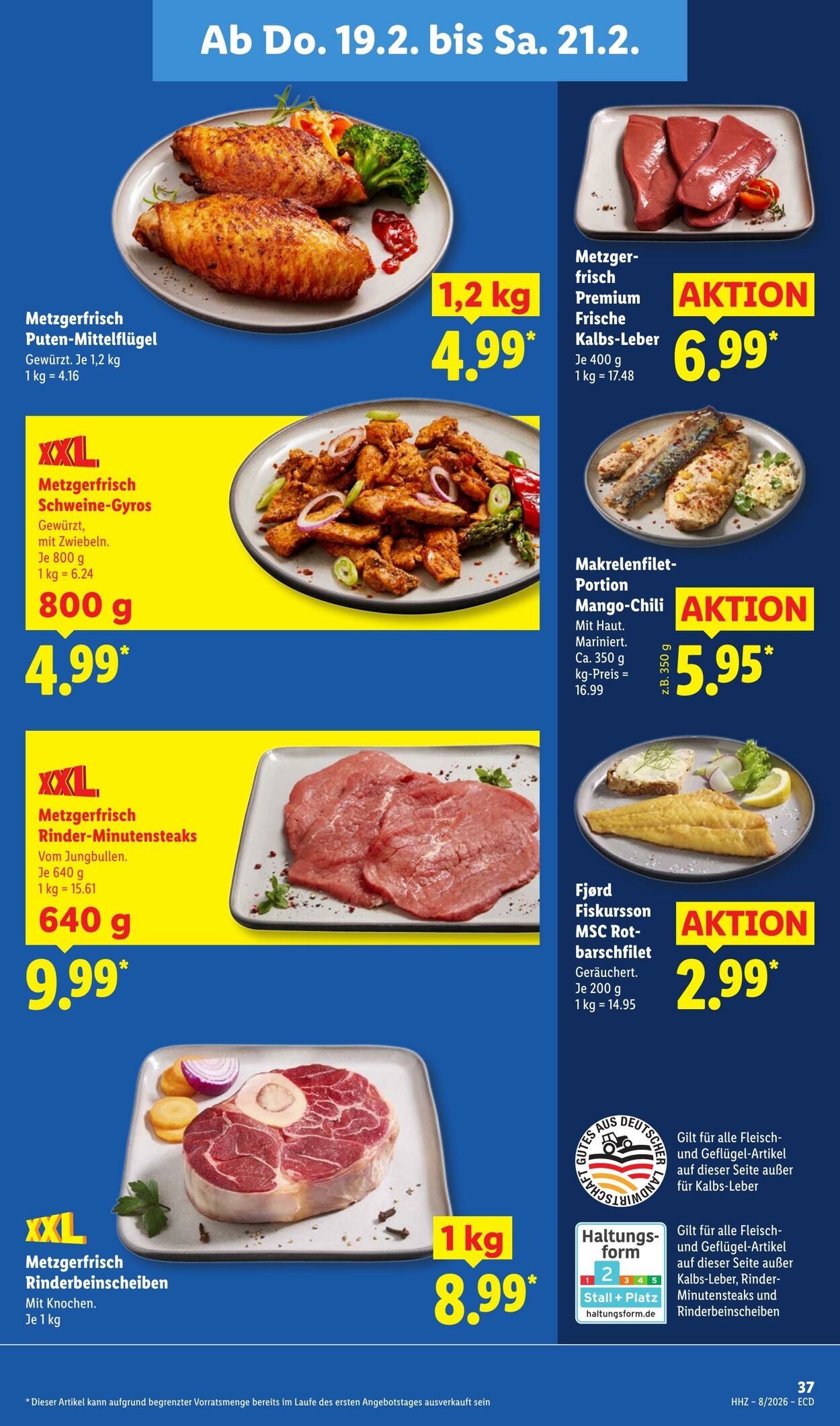 Prospekt Lidl 16.02.2026 - 21.02.2026