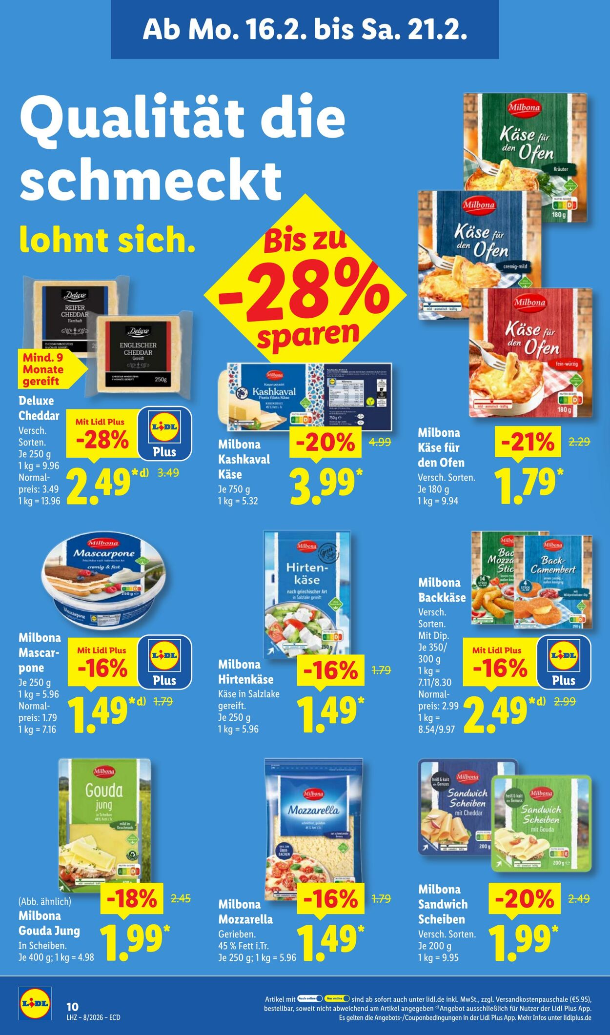 Prospekt Lidl 16.02.2026 - 21.02.2026