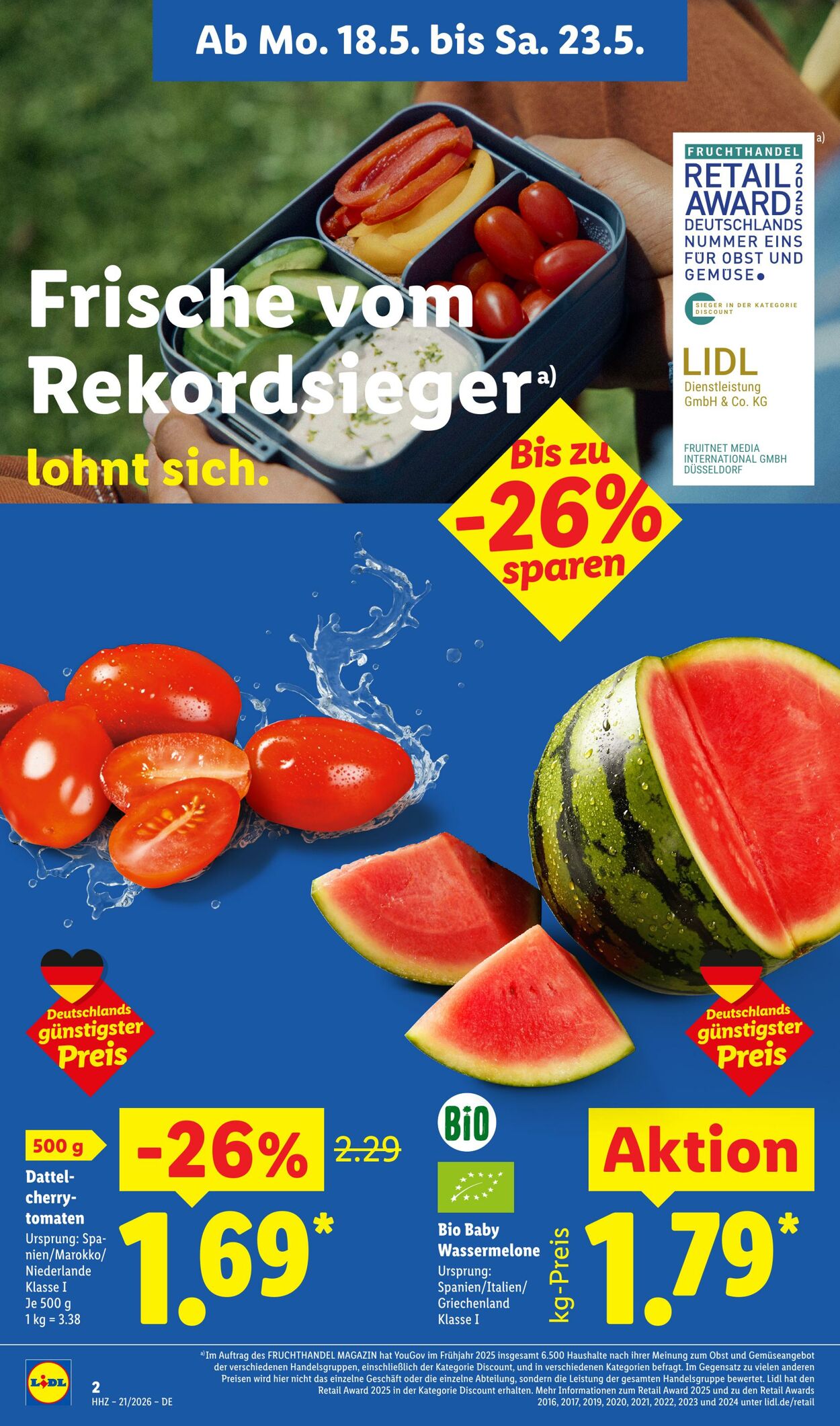 Prospekt Lidl 18.05.2026 - 23.05.2026