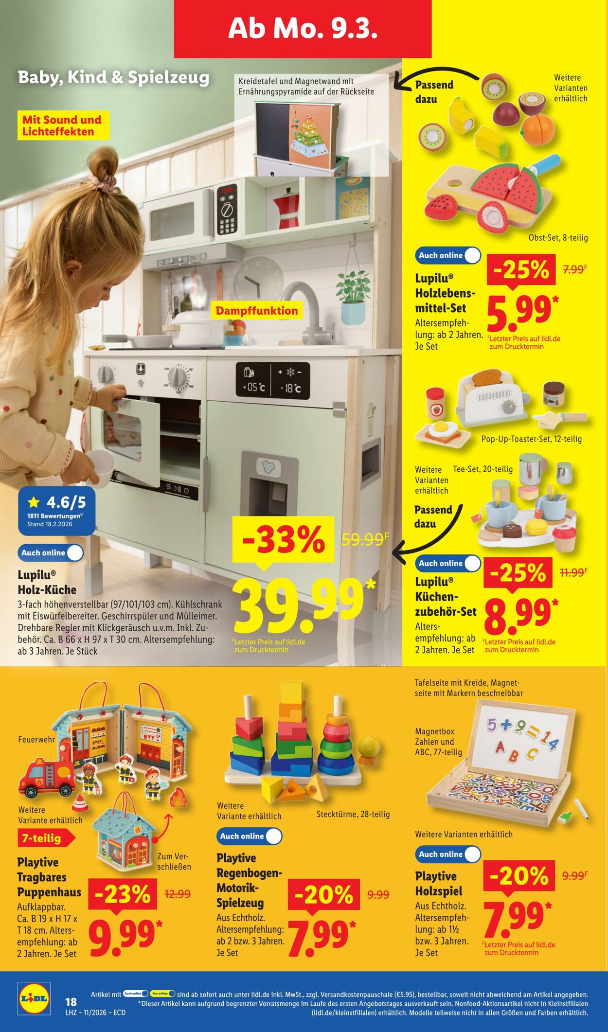 Prospekt Lidl 09.03.2026 - 14.03.2026