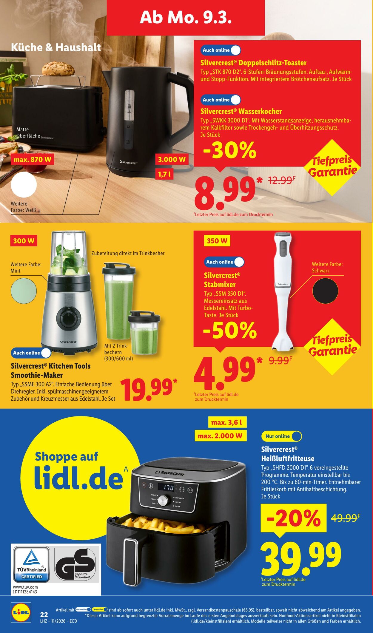 Prospekt Lidl 09.03.2026 - 14.03.2026