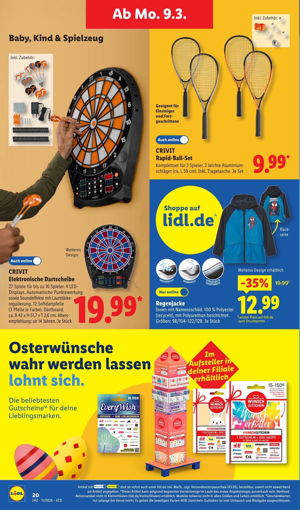 Prospekt Lidl 09.03.2026 - 14.03.2026