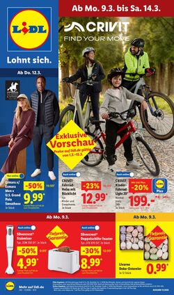 Prospekt Lidl 09.03.2026 - 14.03.2026