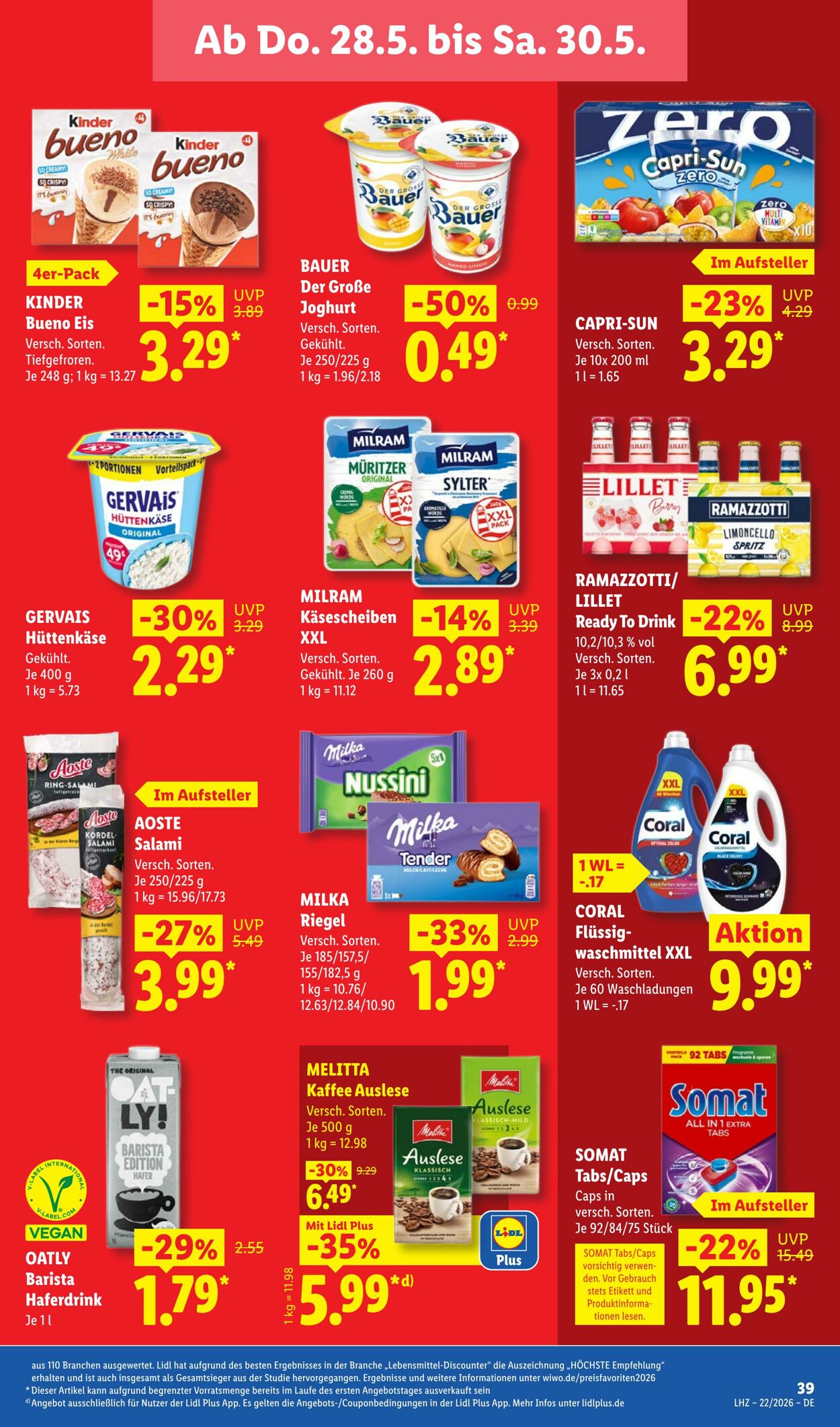Prospekt Lidl 26.05.2026 - 30.05.2026