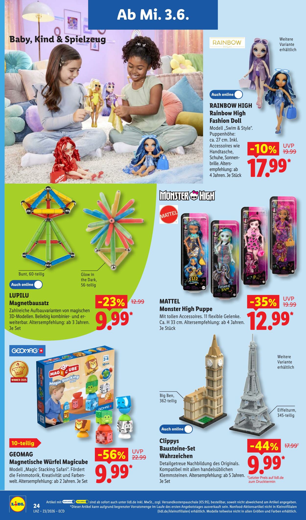 Prospekt Lidl 01.06.2026 - 06.06.2026