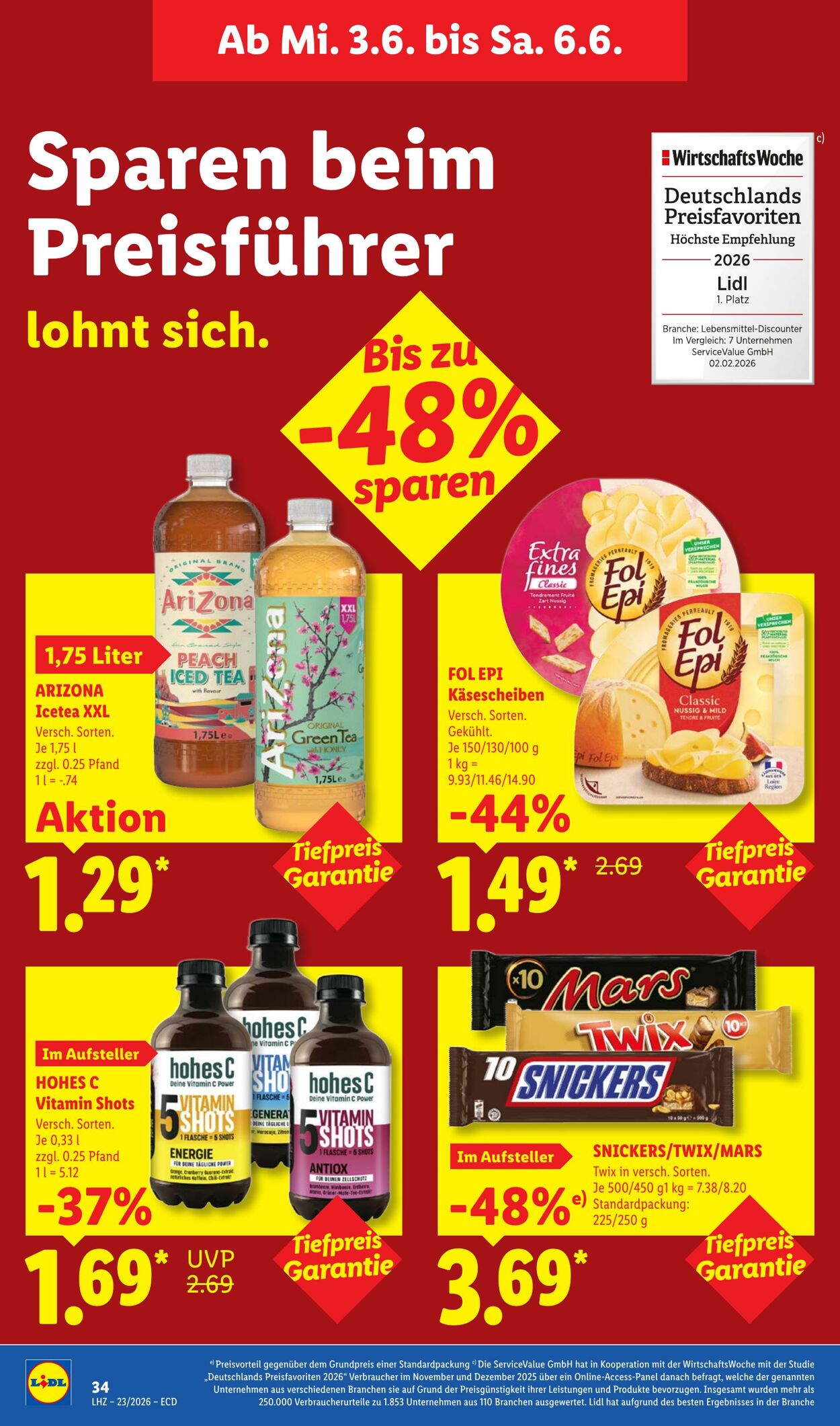 Prospekt Lidl 01.06.2026 - 06.06.2026