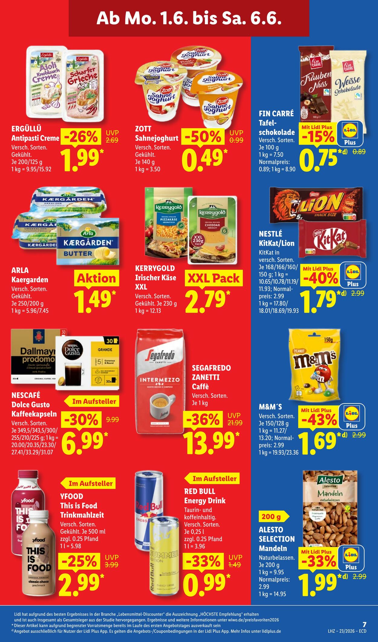 Prospekt Lidl 01.06.2026 - 06.06.2026