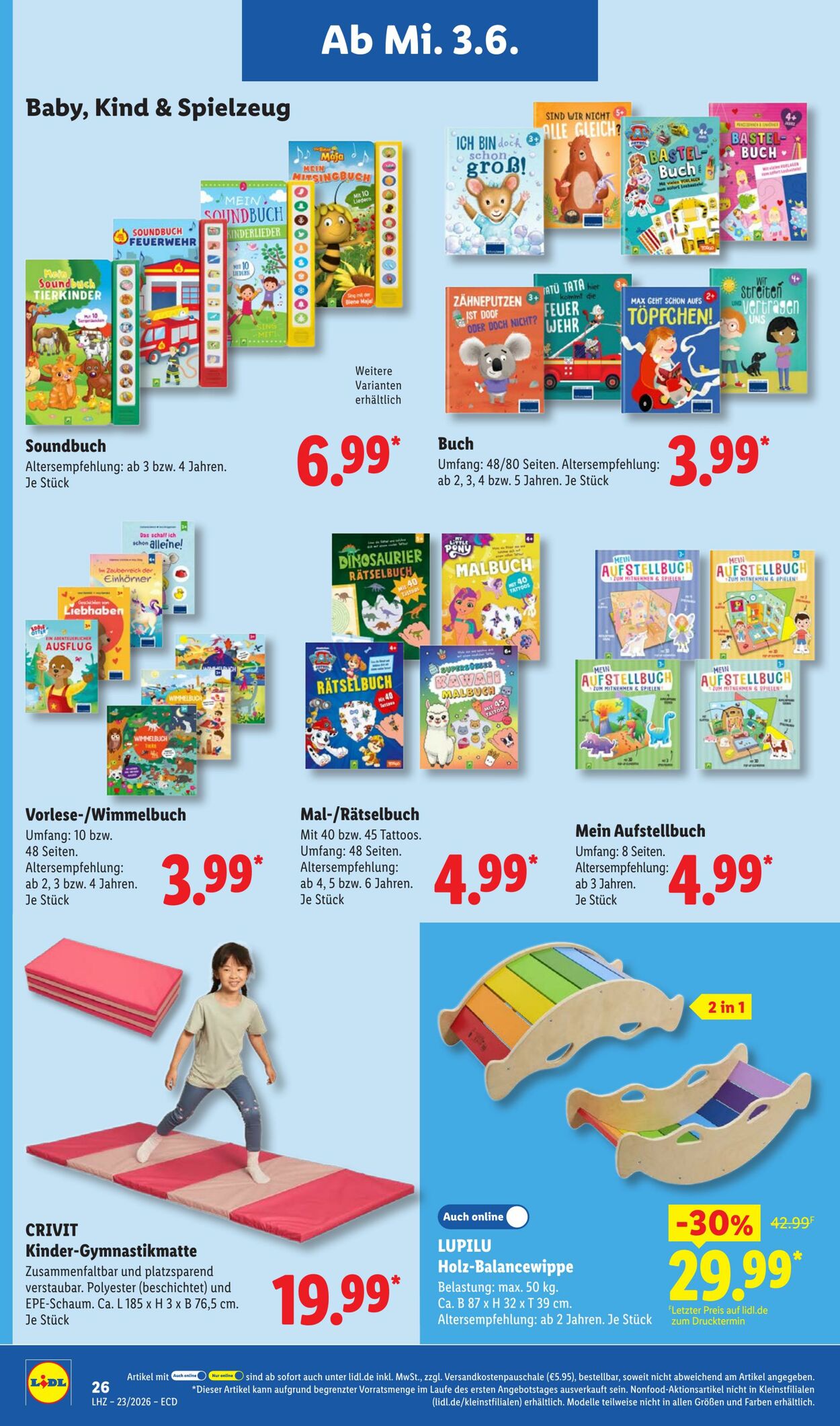 Prospekt Lidl 01.06.2026 - 06.06.2026