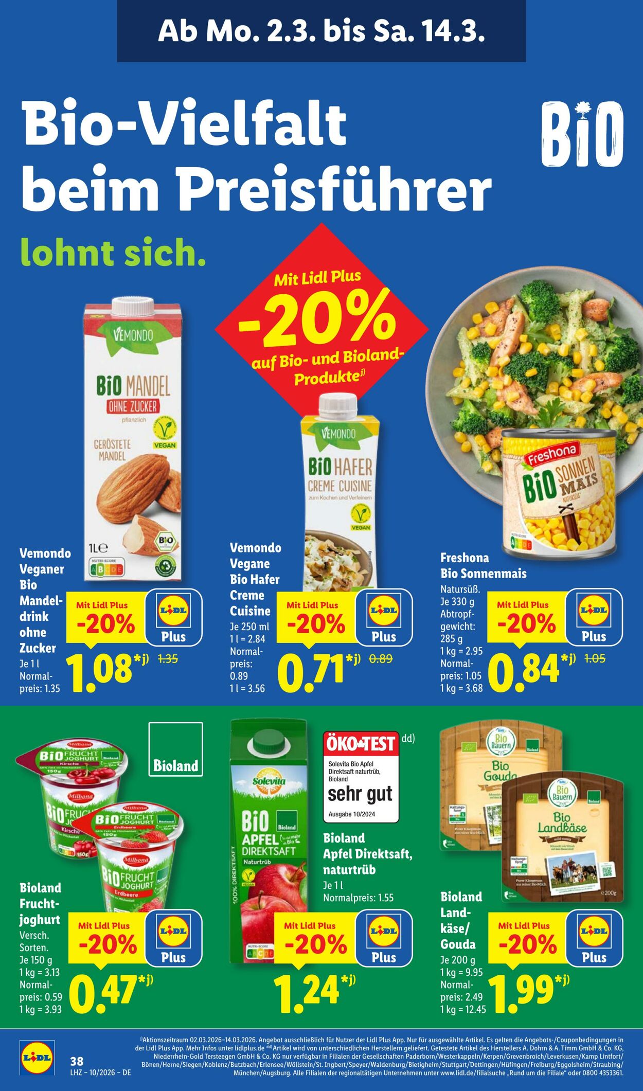 Prospekt Lidl 02.03.2026 - 07.03.2026