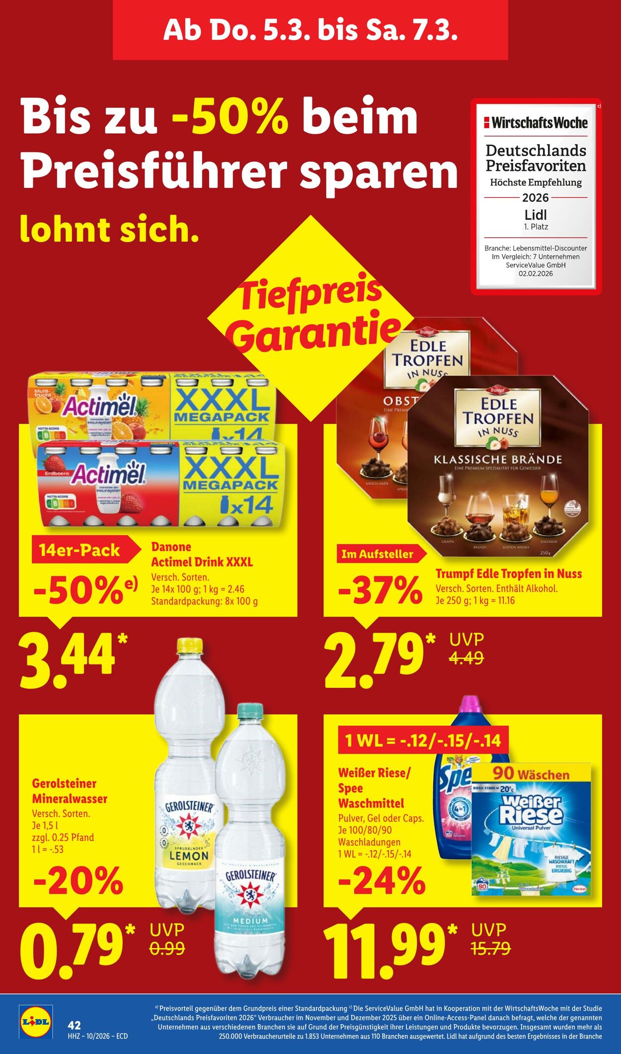 Prospekt Lidl 02.03.2026 - 07.03.2026