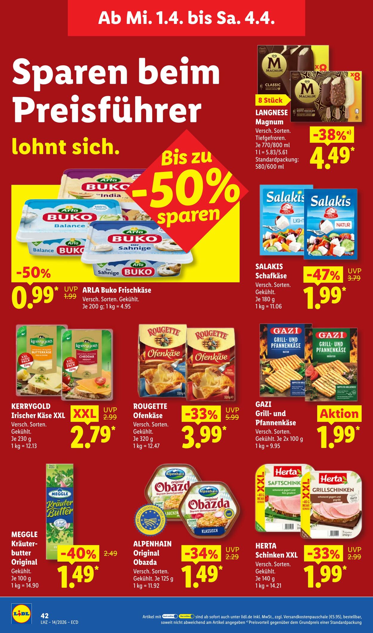 Prospekt Lidl 30.03.2026 - 04.04.2026