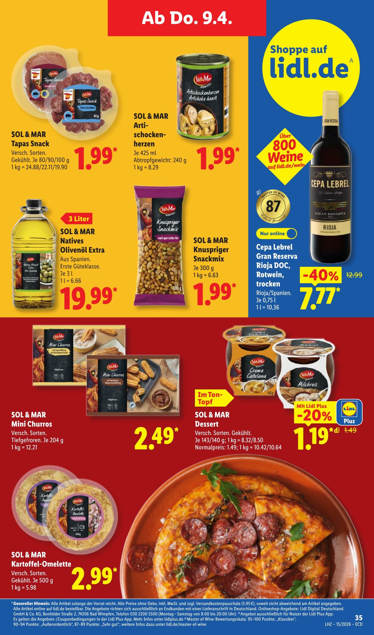 Prospekt Lidl 07.04.2026 - 11.04.2026
