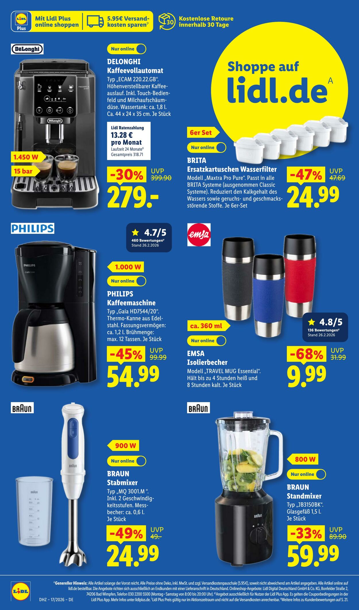Prospekt Lidl 20.04.2026 - 25.04.2026