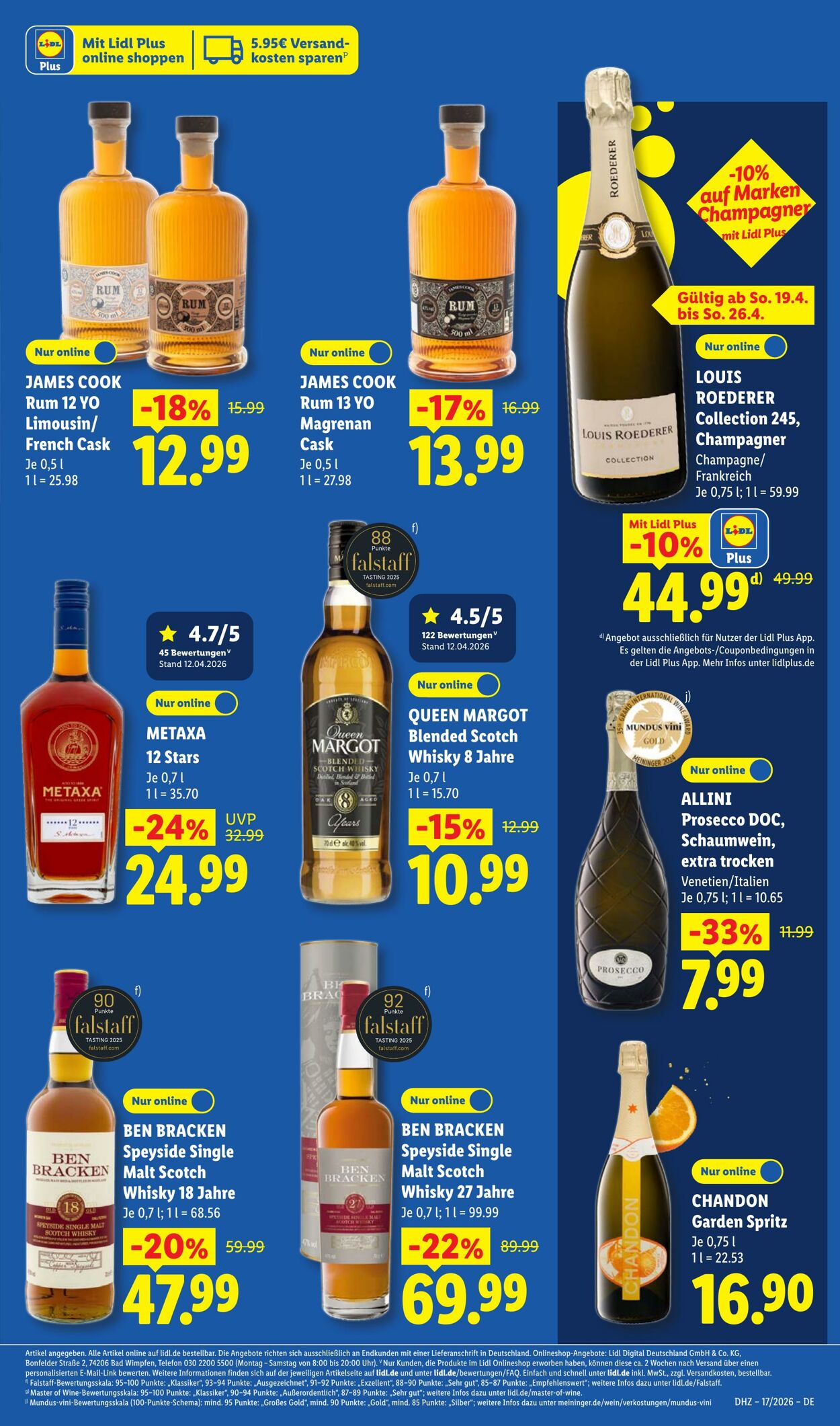 Prospekt Lidl 20.04.2026 - 25.04.2026