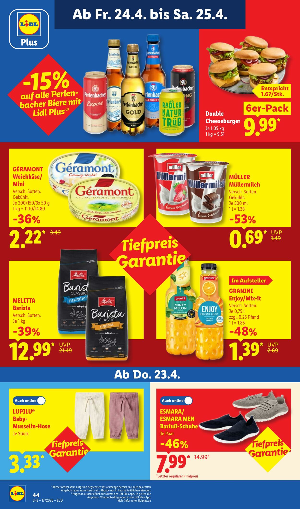 Prospekt Lidl 20.04.2026 - 25.04.2026