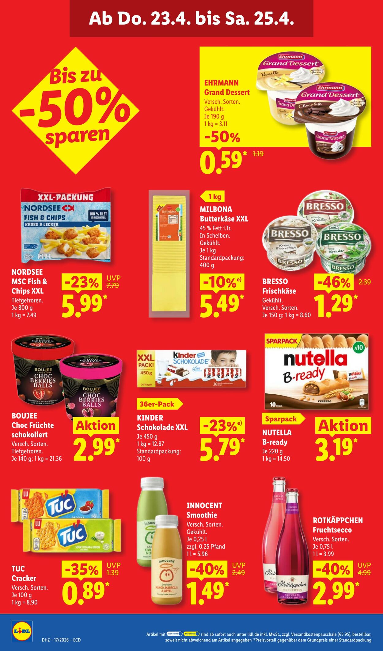 Prospekt Lidl 20.04.2026 - 25.04.2026