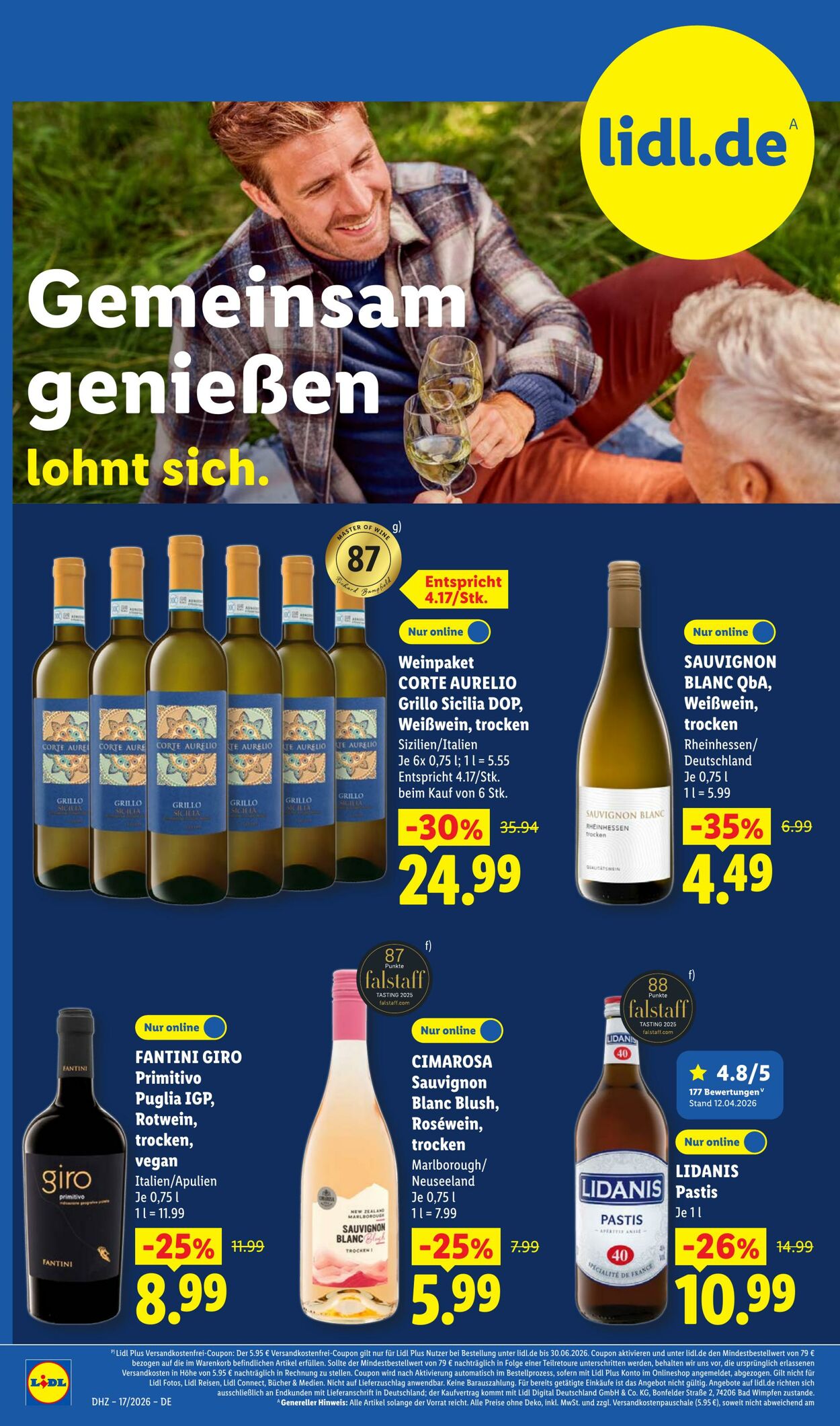Prospekt Lidl 20.04.2026 - 25.04.2026