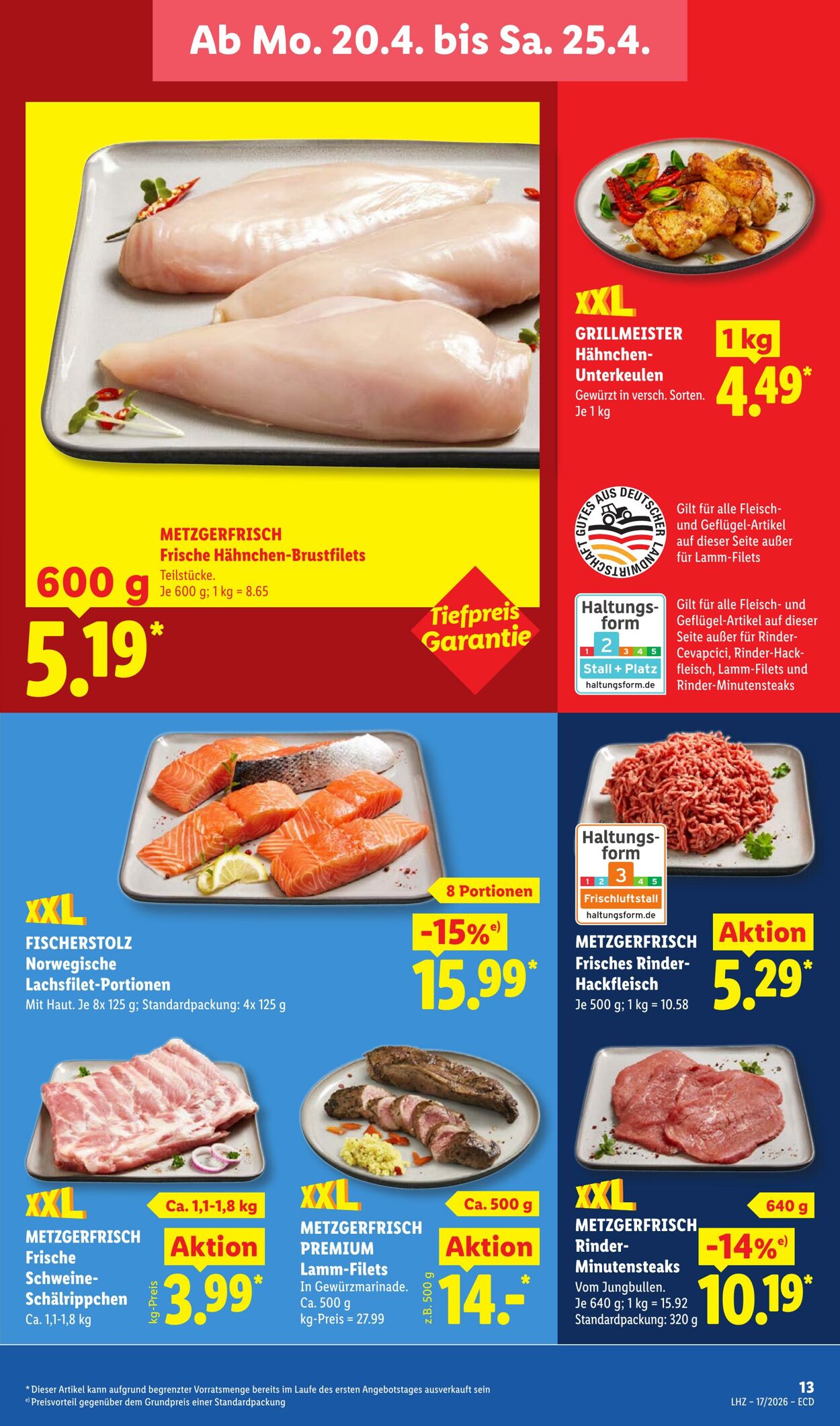 Prospekt Lidl 20.04.2026 - 25.04.2026