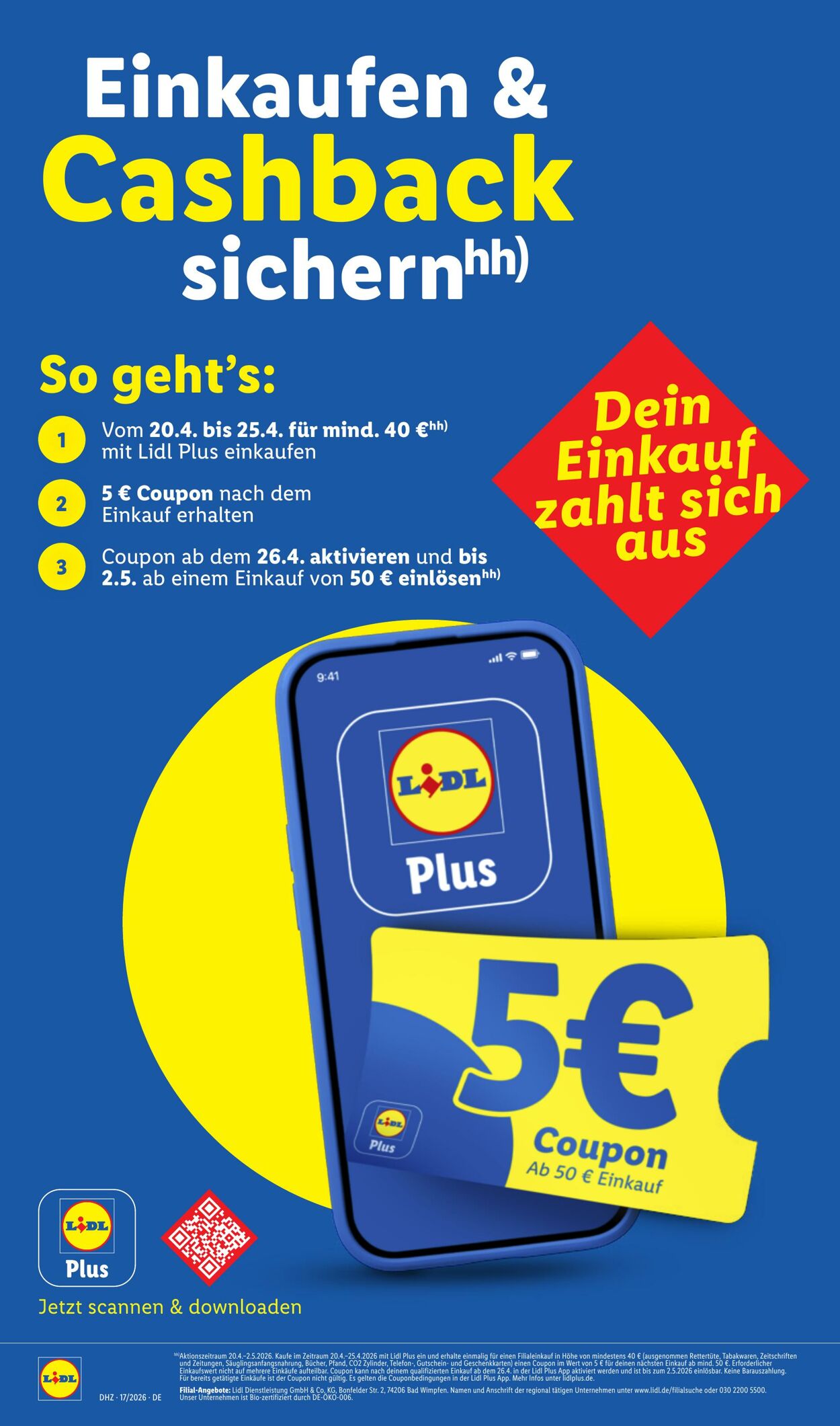 Prospekt Lidl 20.04.2026 - 25.04.2026